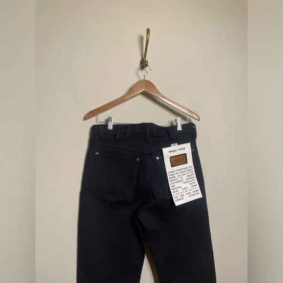 STAUD X Wrangler The Loose Jean in Black